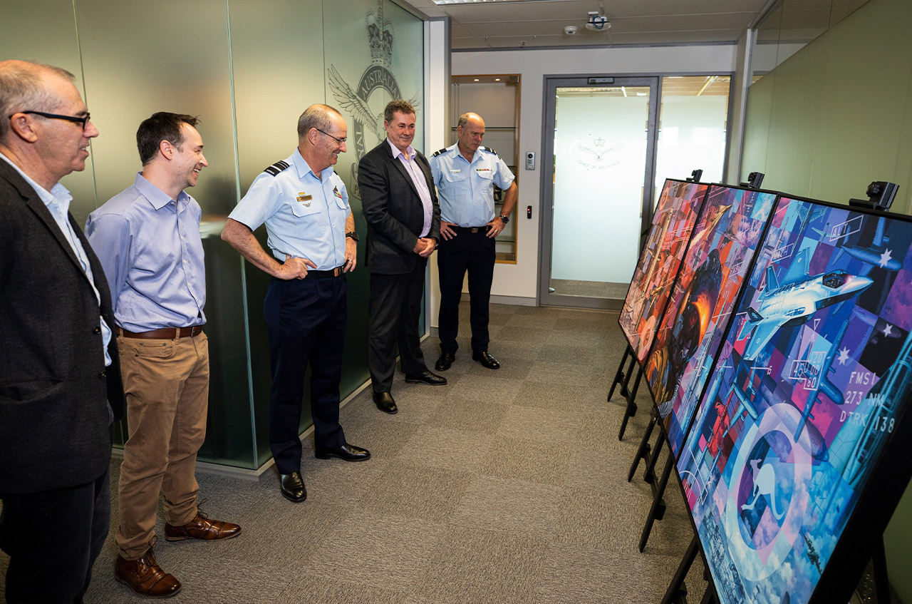 Centenary of The Royal Australian Airforce Artwork